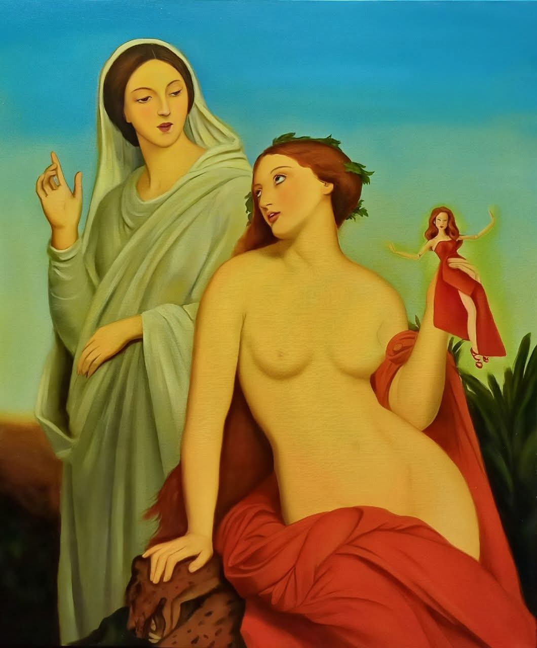 Obra: Musas con Barbie