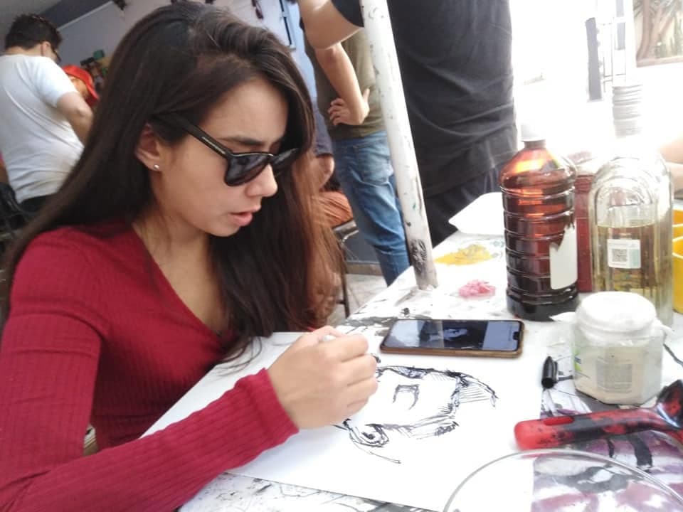 Proceso: boceto en la calle